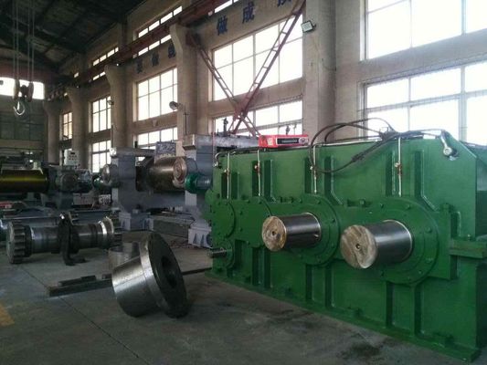 16Mpa Vulcanizing Press Rubber Conveyor Belt Production Line Blue Green
