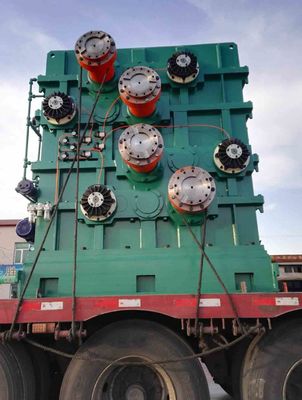 Two Roll Mixing Mill Rubber Calender Machine 160Kw Water Cooling