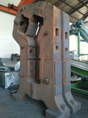 Two Roll Mixing Mill Rubber Calender Machine 160Kw Water Cooling