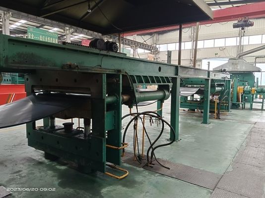 XLB-Q1350X10600X2 Fabric Core Rubber Conveyor Belt Production Line