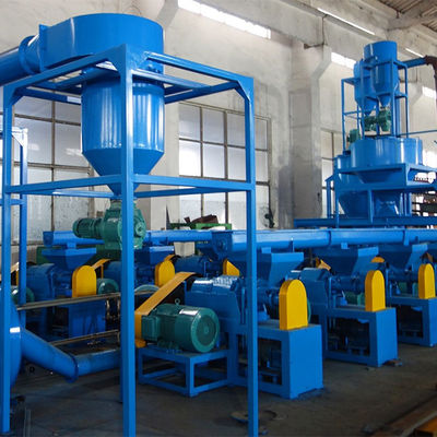 XMF420 Rubber Grinder Machine Tire Recycling Line 10-20 Mesh